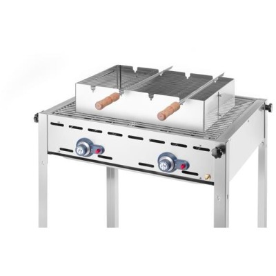 Obdelníkové víko Churrasco na grill, Tramontina, 530x350x(H)117mm
