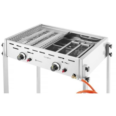 Plynový gril Roast-Master Pro, HENDI, 11,6kW, 790x560x(H)900mm