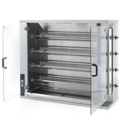 Plynový rožeň pro 16-20 kuřat, HENDI, 1150x472x(H)981mm