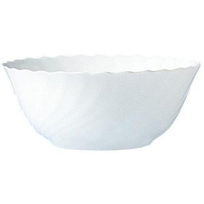 Miska Trianon, Arcoroc, 2400 ml, 2,4L, Bílá, ⌀240x(H)98mm