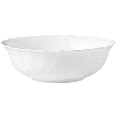 Miska Trianon, Arcoroc, 565 ml, 0,565L, Bílá, ⌀160x(H)52mm