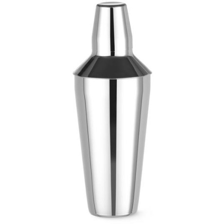 Šejkr Cobbler 3-dílný, BarUp, 0,75L, ⌀90x(H)255mm