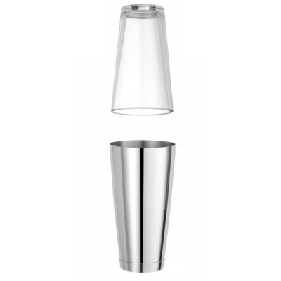Bostonský šejkr, BarUp, kovový hrnek , 0,8L, ⌀90x(H)175mm
