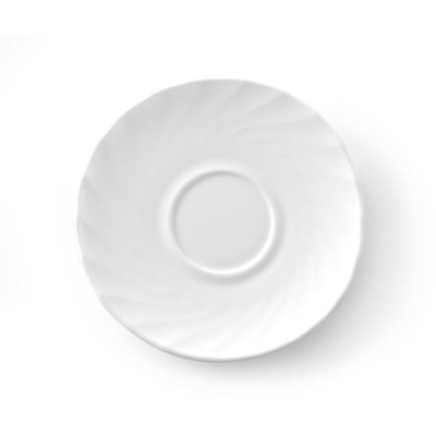 Podšálek Trianon, Arcoroc, ø145 mm, Bílá, ⌀145x(H)16mm