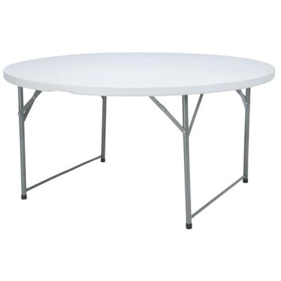 Bufetový stůl kulatý skládací, HENDI, ⌀1500x(H)740mm