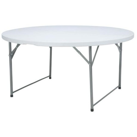 Bufetový stůl kulatý skládací, HENDI, ⌀1500x(H)740mm