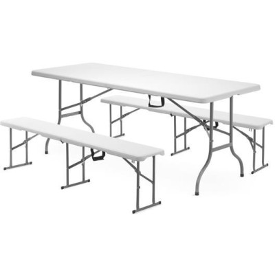 Bufetový stůl, HENDI, max. nosnost 150 kg., 1830x750x(H)740mm