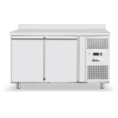 Dvoudveřový chladicí stůl s postranními jednotkami, Arktic, Profi Line, GN 1/1, 230V/250W, 1360x700x(H)879mm