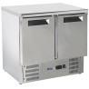 Chladicí pult, dvoudveřový, Arktic, 146L, 230V/143W, 700x900x(H)850mm