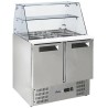Saladety chladící stoly s nástavbou, Arktic, 146L, 230V/145W, 695x900x(H)1270mm