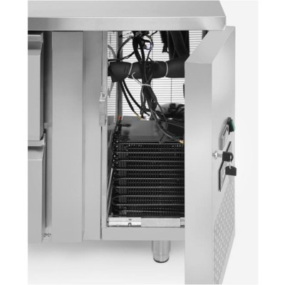 Chladicí stůl se 4 zásuvkami a postranními skříňkami, Arktic, Profi Line, 230V/250W, 1360x700x(H)858mm