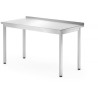 Nástěnný stůl – přišroubovaný, hloubka 700 mm, HENDI, Profi Line, 1400x700x(H)850mm