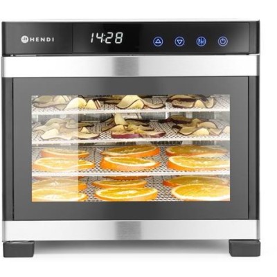Sušička potravin, HENDI, Profi Line, 6 táců, 230V/650W, 342x485x(H)309mm