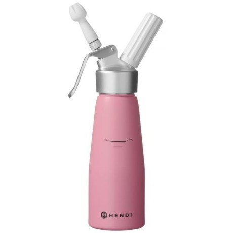 Syfon do bitej śmietany, HENDI, 0,5L, fioletowy, o80x(H)260mm