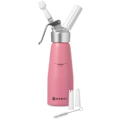 Syfon do bitej śmietany, HENDI, 0,5L, fioletowy, o80x(H)260mm