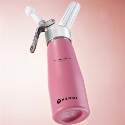 Syfon do bitej śmietany, HENDI, 0,5L, fioletowy, o80x(H)260mm