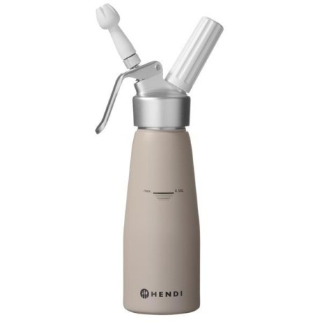 Syfon do bitej śmietany, HENDI, 0,5L, turkusowy, o80x(H)260mm