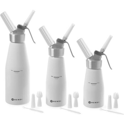 Šlehačková láhev, HENDI, Kitchen Line, 0,25L, ⌀80x(H)200mm