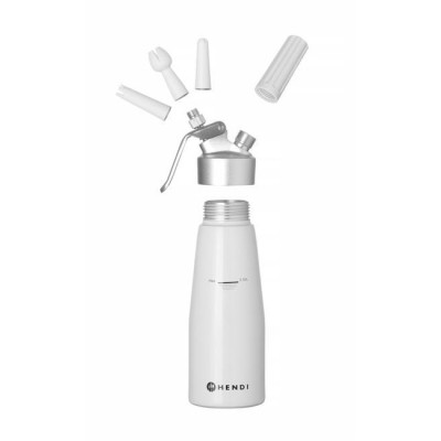 Šlehačková láhev, HENDI, Kitchen Line, 0,5L, ⌀80x(H)260mm