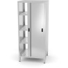 Průchozí skříňka s posuvnými dveřmi – přišroubovaná, HENDI, Kitchen Line, 800x700x(H)1800mm