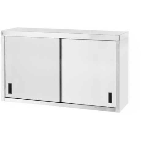 Nástěnná skříň – svařovaná, s posuvnými dveřmi, HENDI, Profi Line, 1000x300x(H)600mm