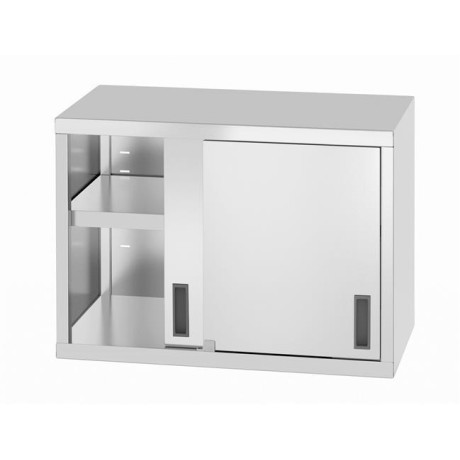 Závěsná skříň – svařovaná, s posuvnými dveřmi, HENDI, Profi Line, 800x400x(H)600mm