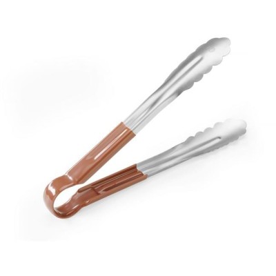 Servírovací kleště HACCP 250 mm, HENDI, Hnědá, (L)250mm