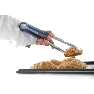 Servírovací kleště HACCP 250 mm, HENDI, Modrá, (L)250mm