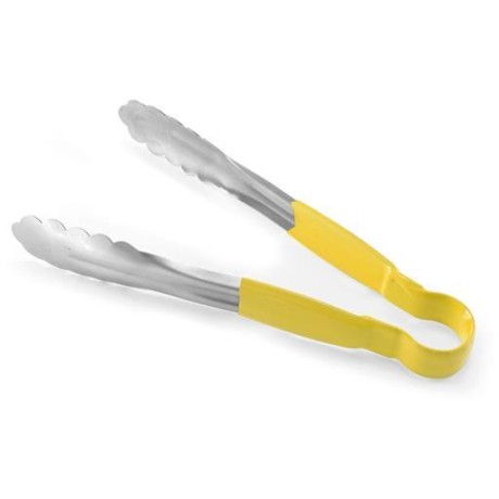 Servírovací kleště HACCP 250 mm, HENDI, Žlutá, (L)250mm