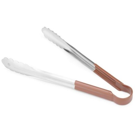 Servírovací kleště HACCP 300 mm, HENDI, Hnědá, (L)300mm