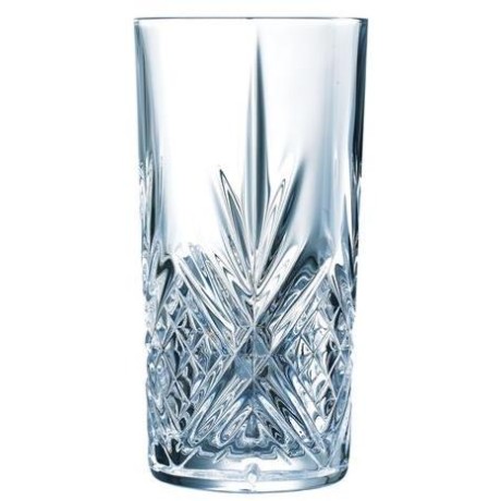 Vysoká sklenička Brodway, Arcoroc, 280 ml, 0,28L, Průhledná, 6 ks, ⌀67.5x(H)134mm