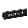 Cedulka "rezervováno", HENDI, reserved, 130x30x(H)38mm