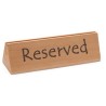Cedule na stůl Reserved, HENDI, "reserved", 152x44x(H)44mm