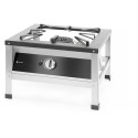 Plynová stolička XL, HENDI, Kitchen Line, 10,8kW, 580x650x(H)400mm