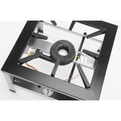 Plynová stolička XL, HENDI, Kitchen Line, 10,8kW, 580x650x(H)400mm