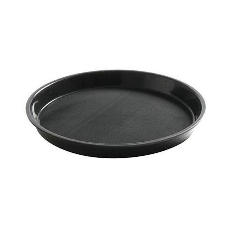 Tác servírovací z polypropylenu, protiskluzový, kulatý s vysokým okrajem, HENDI, ⌀320x(H)37mm