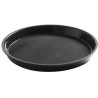 Tác servírovací z polypropylenu, protiskluzový, kulatý s vysokým okrajem, HENDI, ⌀320x(H)37mm
