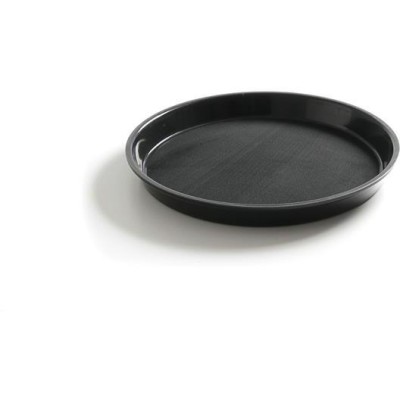 Tác servírovací z polypropylenu, protiskluzový, kulatý s vysokým okrajem, HENDI, ⌀360x(H)39mm