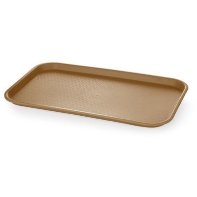 Polypropylenový podnos na rychlé občerstvení GN 1/1, AmerBox, GN 1/1, Hnědá, 530x325x(H)20mm