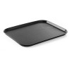 Velký polypropylenový tác pro rychlé občerstvení, AmerBox, Černá, 350x450x(H)20mm