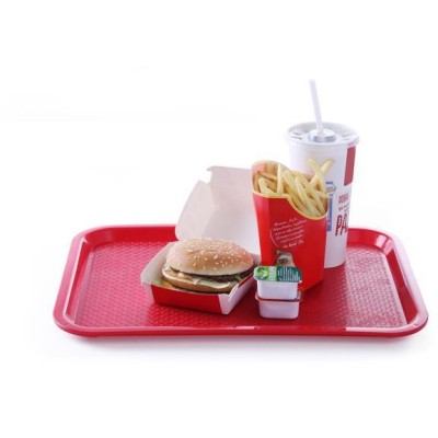 Polypropylenový zásobník Fast Food medium, HENDI, Červená, 305x415x(H)20mm