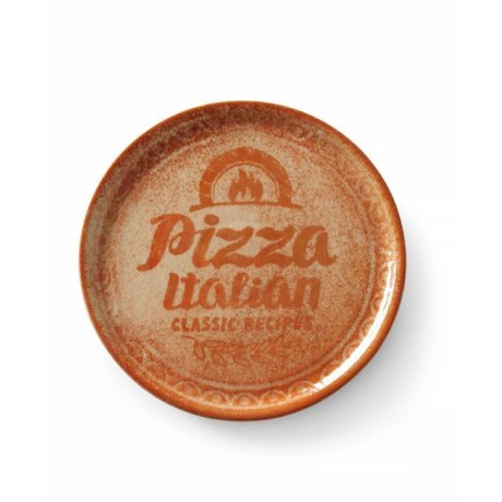 Pizza talíř Kolekce receptů Brick Red, HENDI, Červená, ⌀330mm