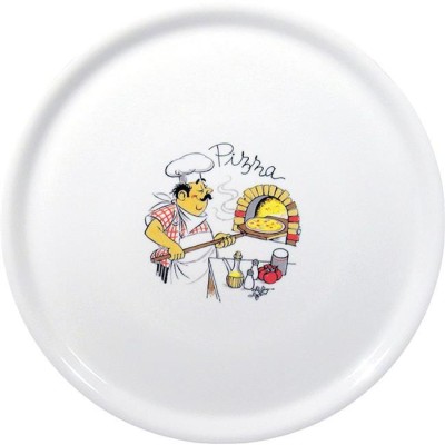 Pizza talíř Tradiční, HENDI, Bílá, ⌀310mm