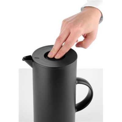 Termo konvice, HENDI, 1L, Černá, ⌀110x(H)289mm