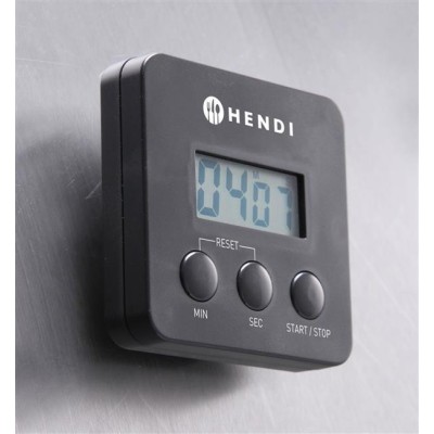 Digitální kuchyňský minutník, HENDI, 67x20x(H)67mm
