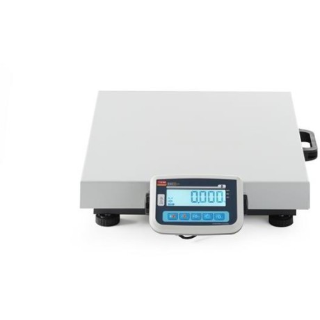 Přenosná váha na balíky LCD s legalizací, řada EKO+, 150 kg, TEM, xx(H)mm