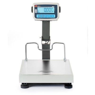 Plošinová váha LCD se sklopným sloupcem a legalizací, řada EKO+, 60 kg, TEM, 350x400x(H)522mm