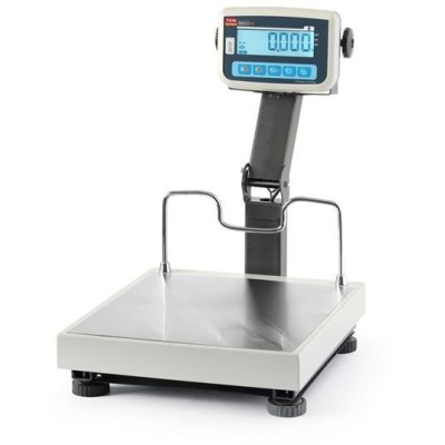 Plošinová váha LCD se sklopným sloupcem a legalizací, řada EKO+, 60 kg, TEM, 350x400x(H)522mm