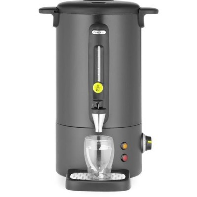 Bojler na horké nápoje matně černý - Design by Bronwasser, HENDI, 9L, Černá, 220-240V/950W, 307x330x(H)450mm