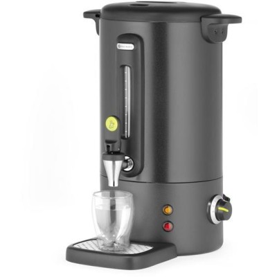 Bojler na horké nápoje matně černý - Design by Bronwasser, HENDI, 9L, Černá, 220-240V/950W, 307x330x(H)450mm